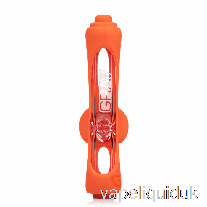 GRAV Mini Steamroller with Silicone Skin Scarlet Orange Vape Juice